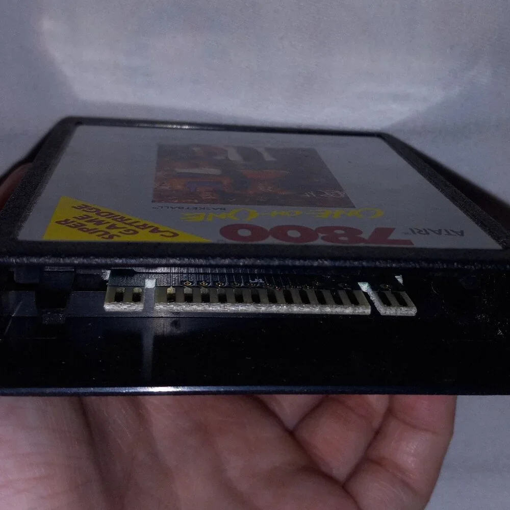 ONE-ON-ONE BASKETBALL CIB - ATARI 7800 UN-Tested - Picture 4 of 6